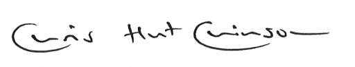 Chris Hutchinson Signature